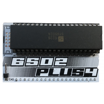 6502 plus 4 - CPU and RAM expansion for Commodore +4 /16/116