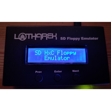 HxC SD MAX Floppy Emulator (Deep Blue LCD)