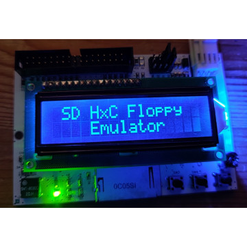 HxC SD Floppy Emulator Rev C (Deep Blue LCD)