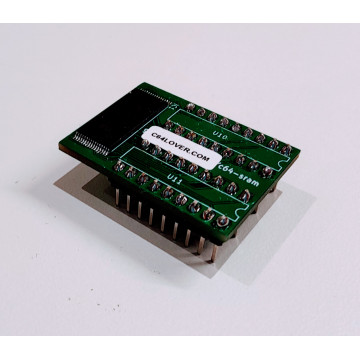 Commodore C64 RAM replacement + VSP-FIX module