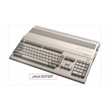 Amiga 500 Keyboard Membrane (short Enter) A619B DE