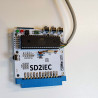 SD2IEC SD Card Reader / Disk Drive Emulator (powered from user port)